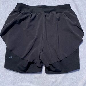 Lululemon high rise shorts